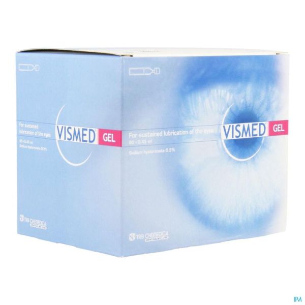 Vismed Gel Lubrifiant Oculaire 0,3% Fl 60 X 0,45ml