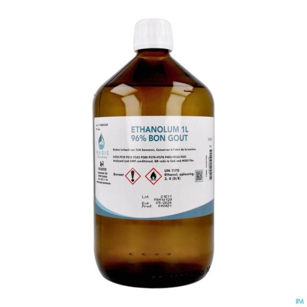 Ethanol 96% Bon Gouy Ph.eur 1l Magis