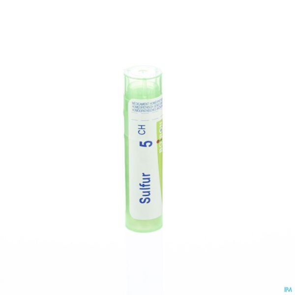 Sulfur 5ch Gr 4g Boiron