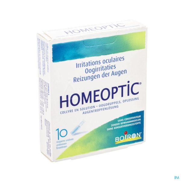 Homeoptic Unidoses 10 X 0,4Ml Boiron