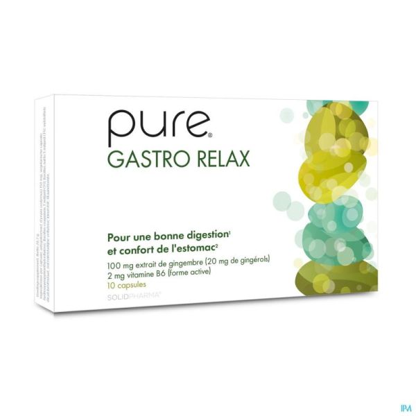 Pure Gastro Relax Caps 10