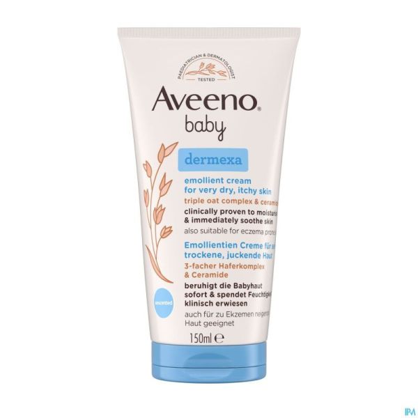 AVEENO BABY DERMEXA CREME EMOLLIENTE 150ML