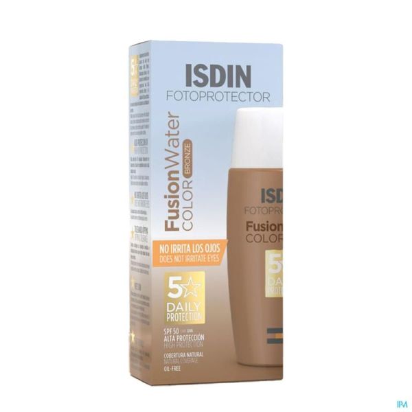 Isdin Fotoprotector Fusion Water Bronze Ip50+ 50ml