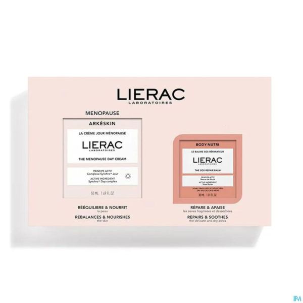 Lierac Arkeskin Coffret Creme Jour 50ml+baume 30ml