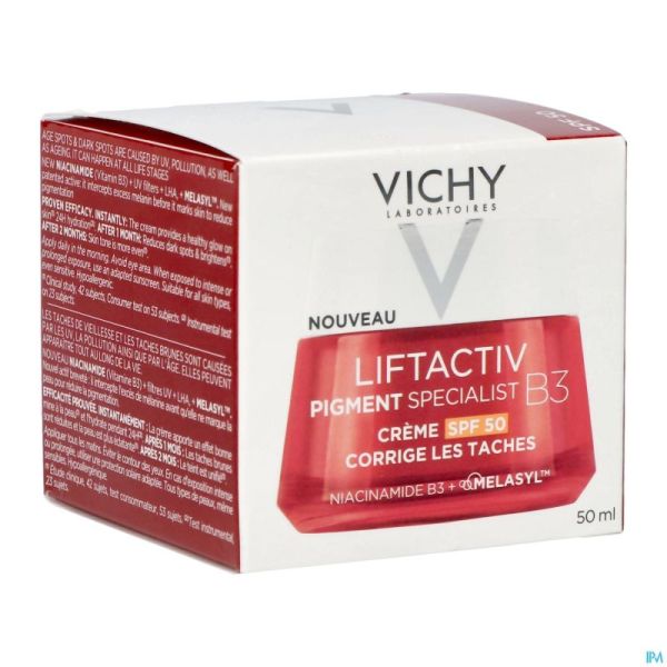 Vichy Liftactiv B3 A/pigmentvlek Dagcr Spf50 50ml