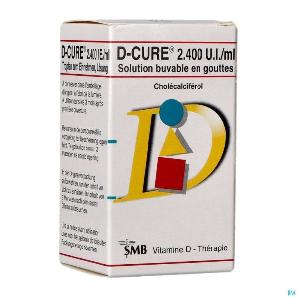 D-cure 2400ie/ml Drinkbare Opl 10ml