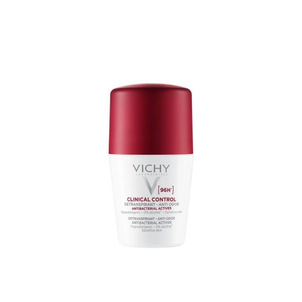 VICHY DEO ROLLER CLINICAL CONTROL 96H 50ML