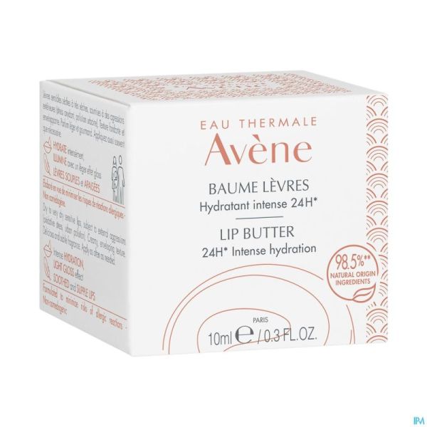 Avene baume levres hydratation intense 24h 10ml