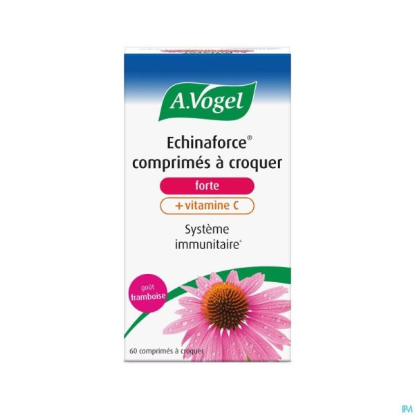 A.vogel Echinaforce Forte+vit C Kauwtabl 60