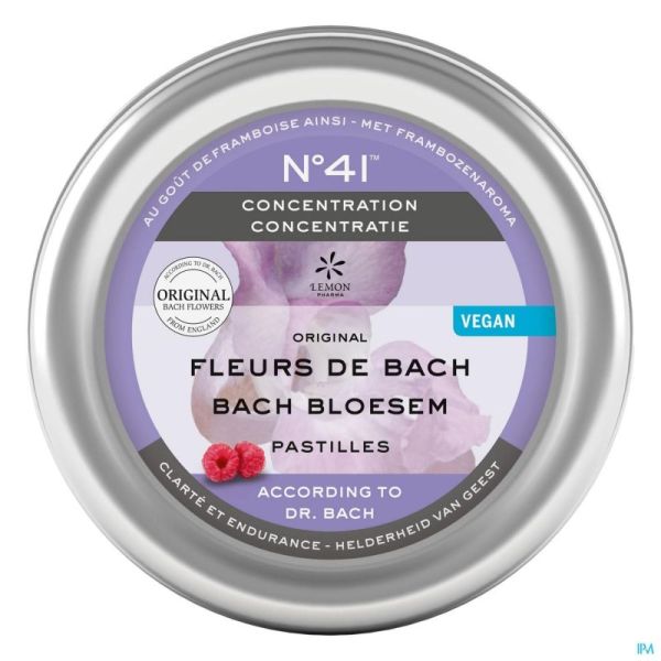 Fleurs de bach n41 pastilles concentration 50g