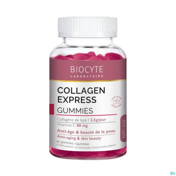 Biocyte Collagen Express Gummies 45 Gommes