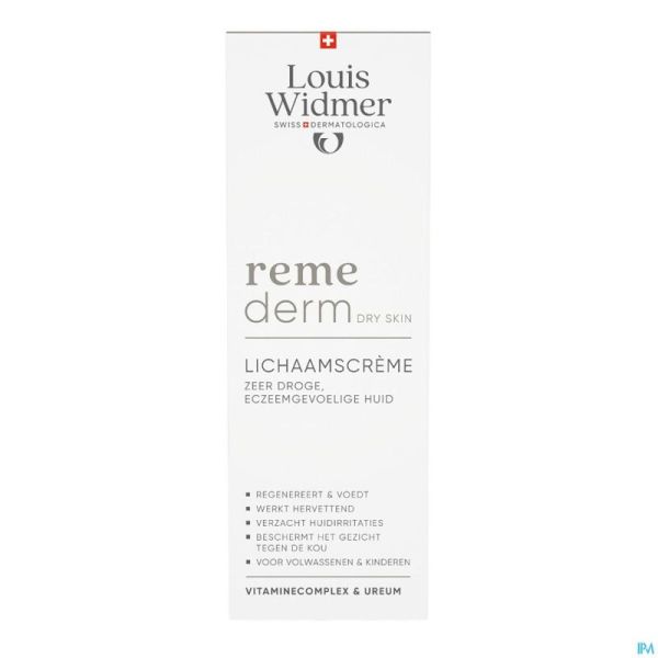 Widmer Remederm Dry Skin Cr Corporelle Parf 200ml