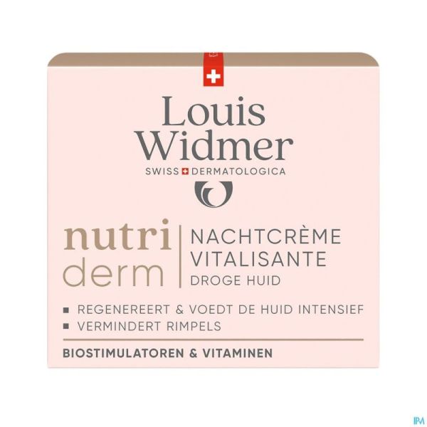 Widmer Nutriderm Nachtcrème Vitalisante 50ml