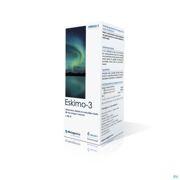 Eskimo-3 Citron Vert 105ml 175 Metagenics