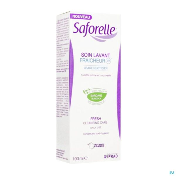 Saforelle Soin Lavant Fraicheur Fl 100Ml