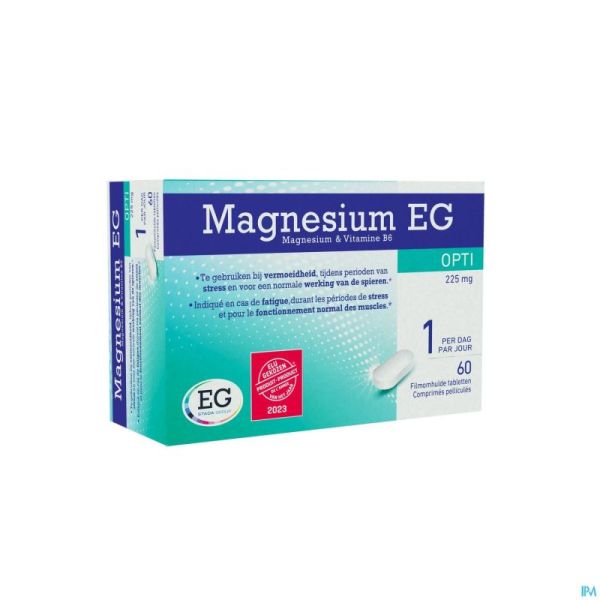 Magnesium Eg Opti 225Mg Comp 60