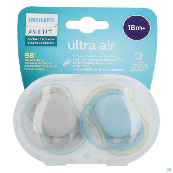 Philips Avent Fopspeen +18m Air Neutraal 2