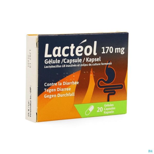 Lacteol 170Mg Caps 20