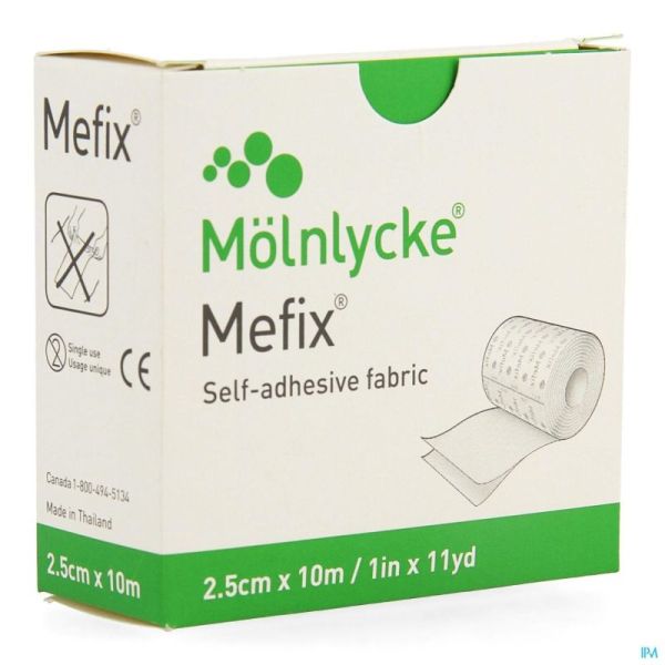 Mefix Fixation Adhesive 2,5Cmx10,0M 1 310250