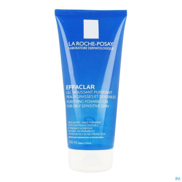 Lrp Effaclar Gel Moussant Purifiant 200Ml