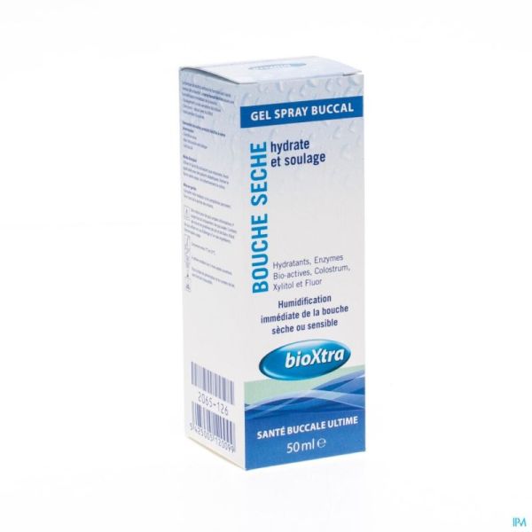 Bioxtra bouche seche gel spray buccal 50ml