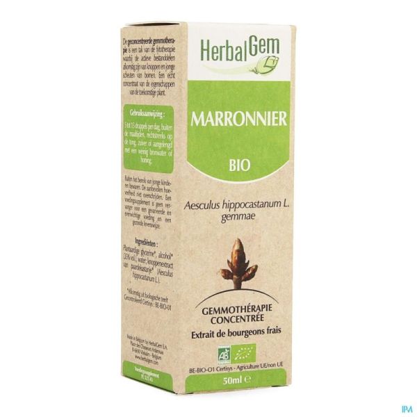 Herbalgem Paardekastanje Maceraat 50ml