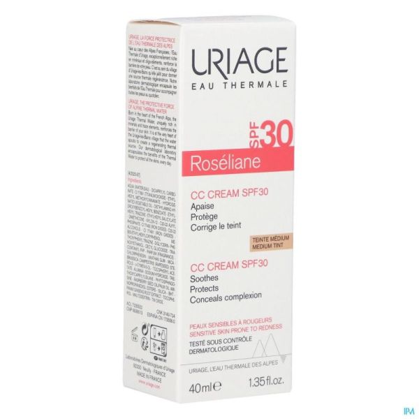 Uriage Roseliane Cc Cream Ip30 Tube 40Ml