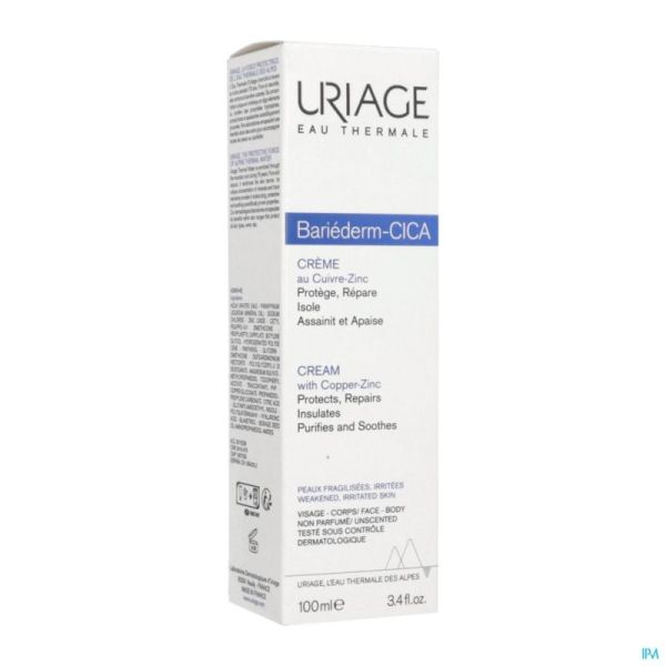 Uriage Bariederm Cica Creme Reparatrice 100Ml