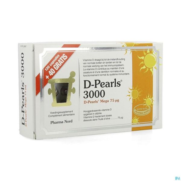 D-Pearls 3000 Caps 120+40