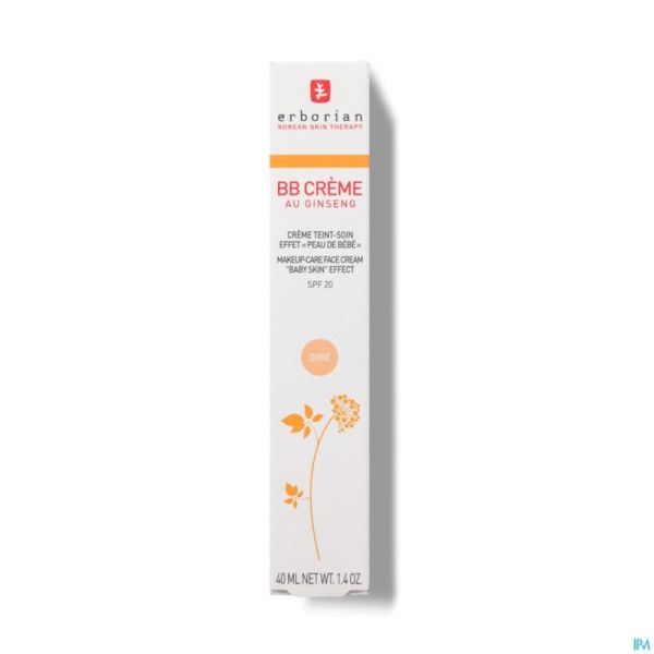Erborian Bb Family Bb Creme Dore 40ml Nf