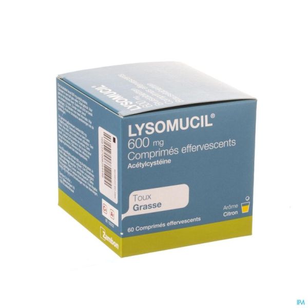 Lysomucil 600 Comp Eff. 60 X 600 Mg