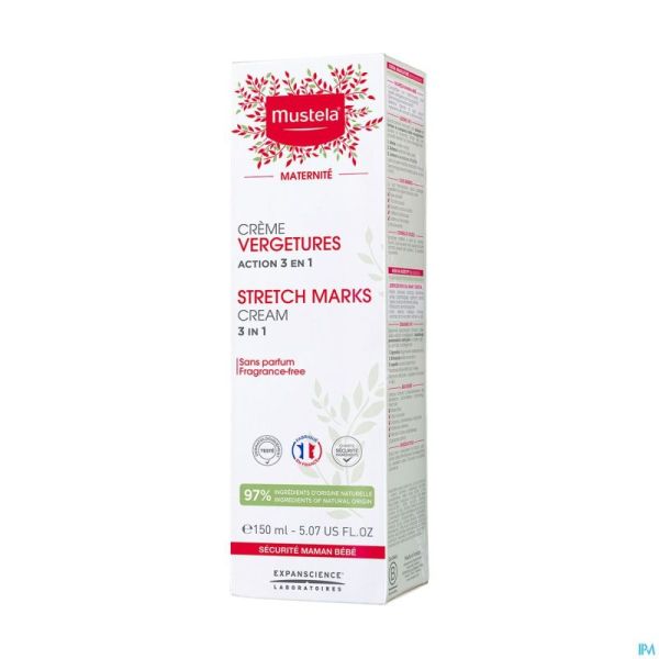 Mustela Mat Creme Vergetures S/Parfum 150Ml