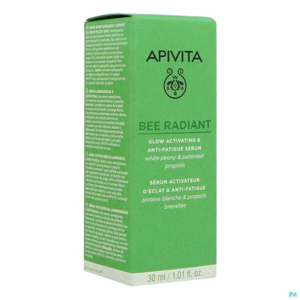 Apivita Bee Radiant Glow Activ.&A/Fatig.serum 30Ml