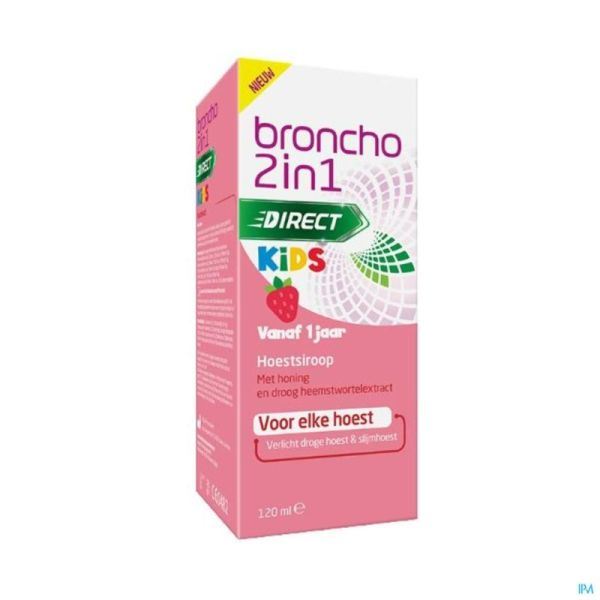 Broncho 2in1 Kids Cough Syrup 120ml