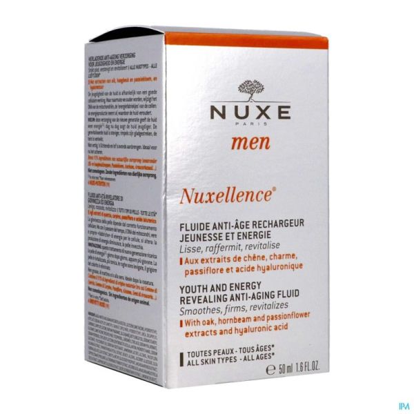 Nuxe Men Nuxellence Fl A/Age Jeunesse Energie 50Ml