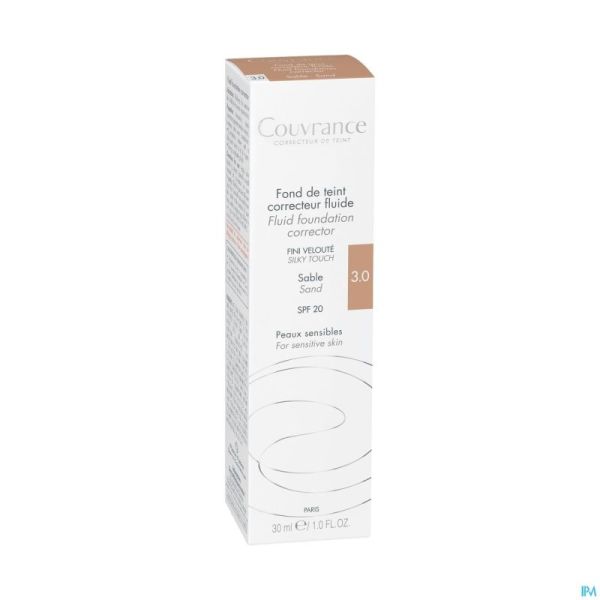 Avene couvrance fdt correct. fluide 3 sable 30ml