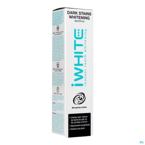 Dentifrice iwhite dark stains whitenig tube 75ml