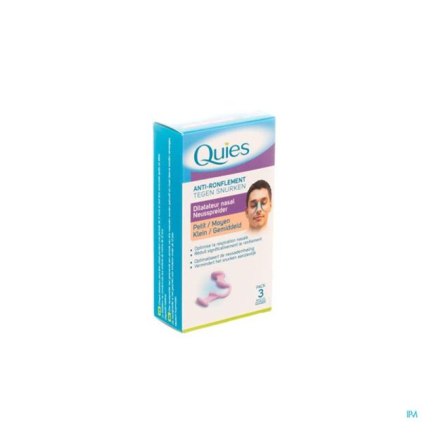 Quies A/Ronflement Dilateur Nasal Petit/Moyen 1