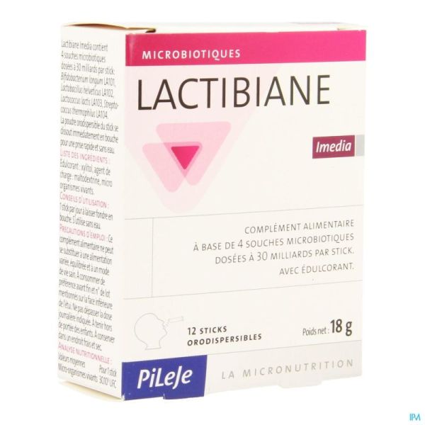 Lactibiane imedia sticks 12