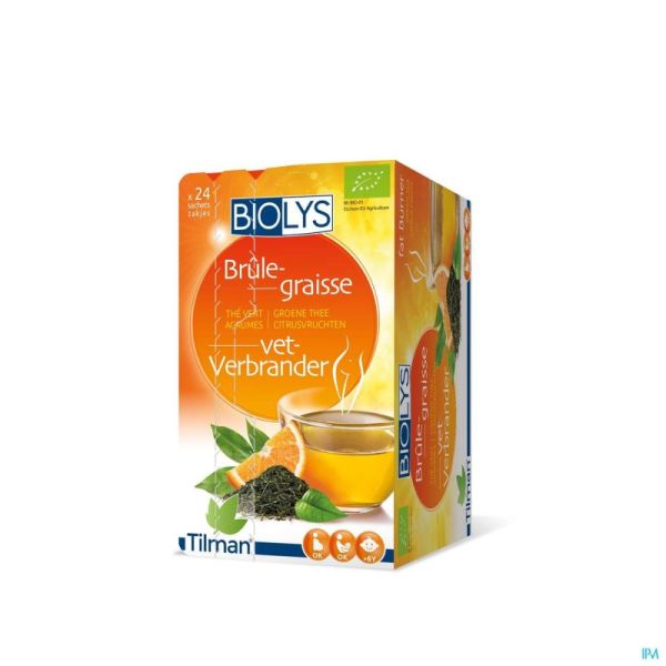 Biolys The Vert Agrumes Sach 24