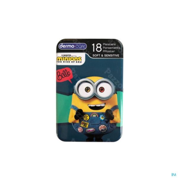 Dermo Care Soft&sensitive Minions Pans. Strips 18