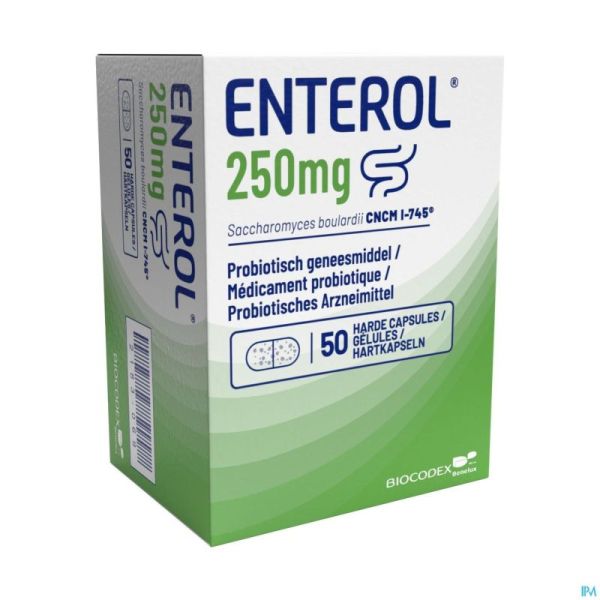 Enterol 250 Mg Caps Harde Dur 50 X 250 Mg