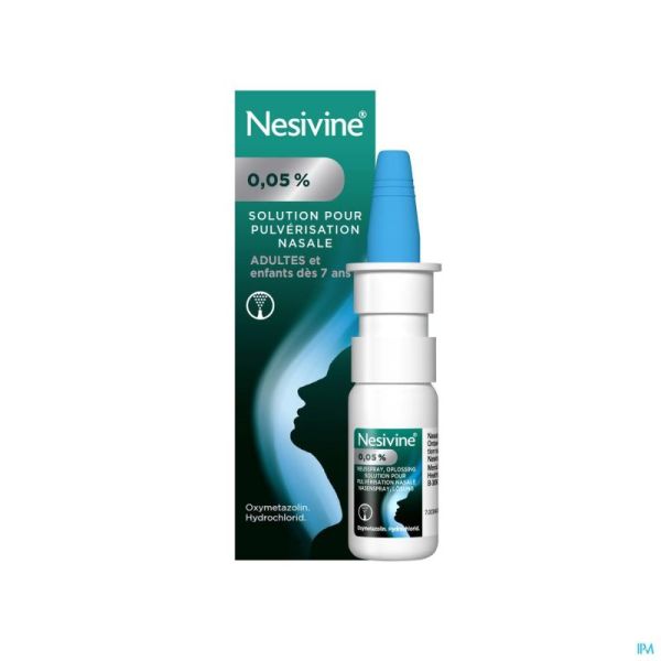 Nesivine 0,05% Classic Spray Nasal 10Ml