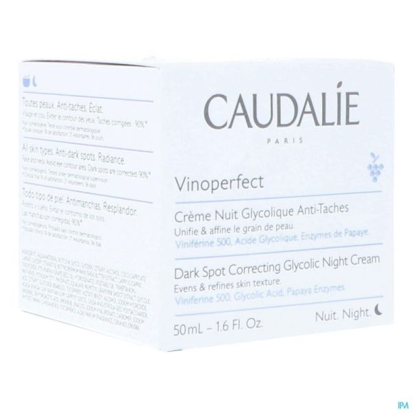 Caudalie Vinoperfect Creme Nuit Glycolique 50Ml