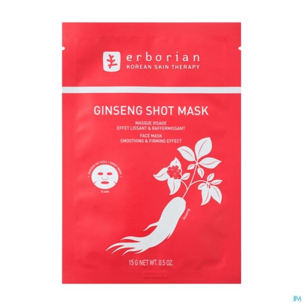 ERBORIAN GINSENG SHOT MASK 15G