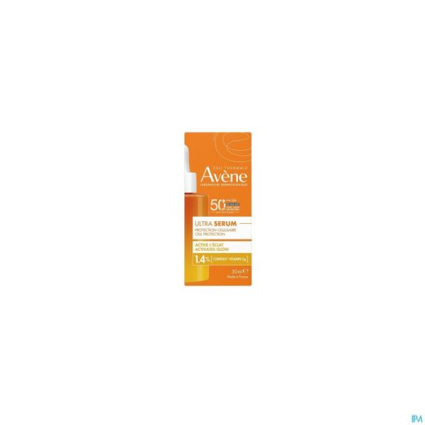 Avene Sol Spf50+ Ultra Serum Eclat 30ml