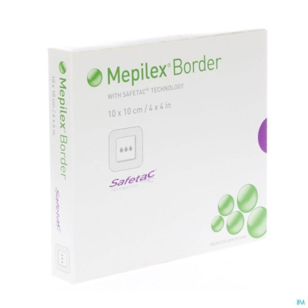 Mepilex Border Sil Adh Ster Nf 10,0x10,0 5 295300