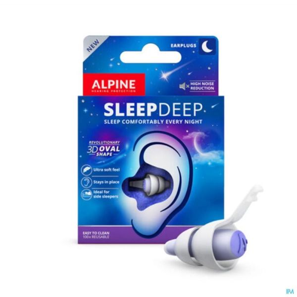 Alpine sleepdeep bouchon oreille 1p labophar