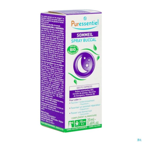 PURESSENTIEL SOMMEIL SPRAY BUCCAL 20ML