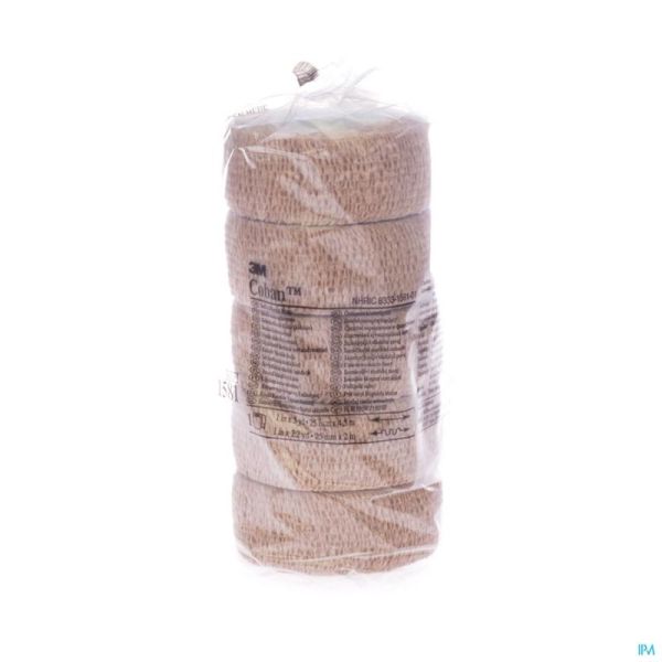 Coban 3m bandage el. skin roul. 2,5cmx4,5m 5 1581